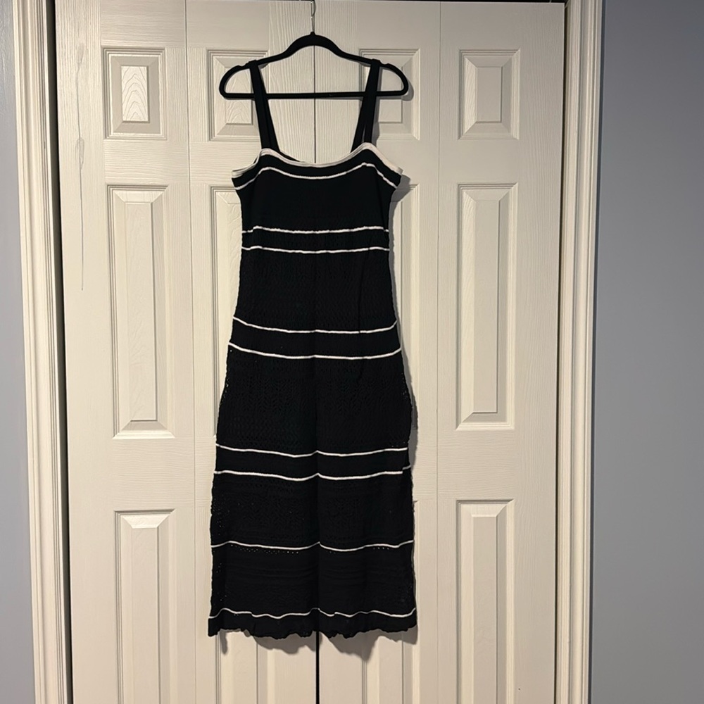 A&F Crochet-Style Maxi Dress